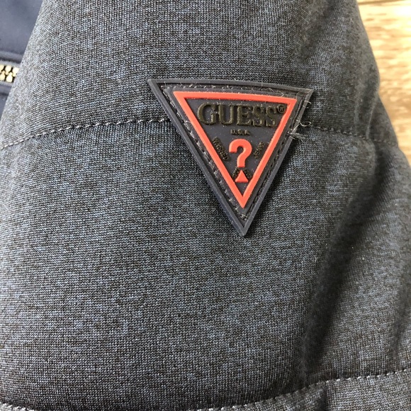 Guess blue stretch technical jacket size M - Picture 5 of 8